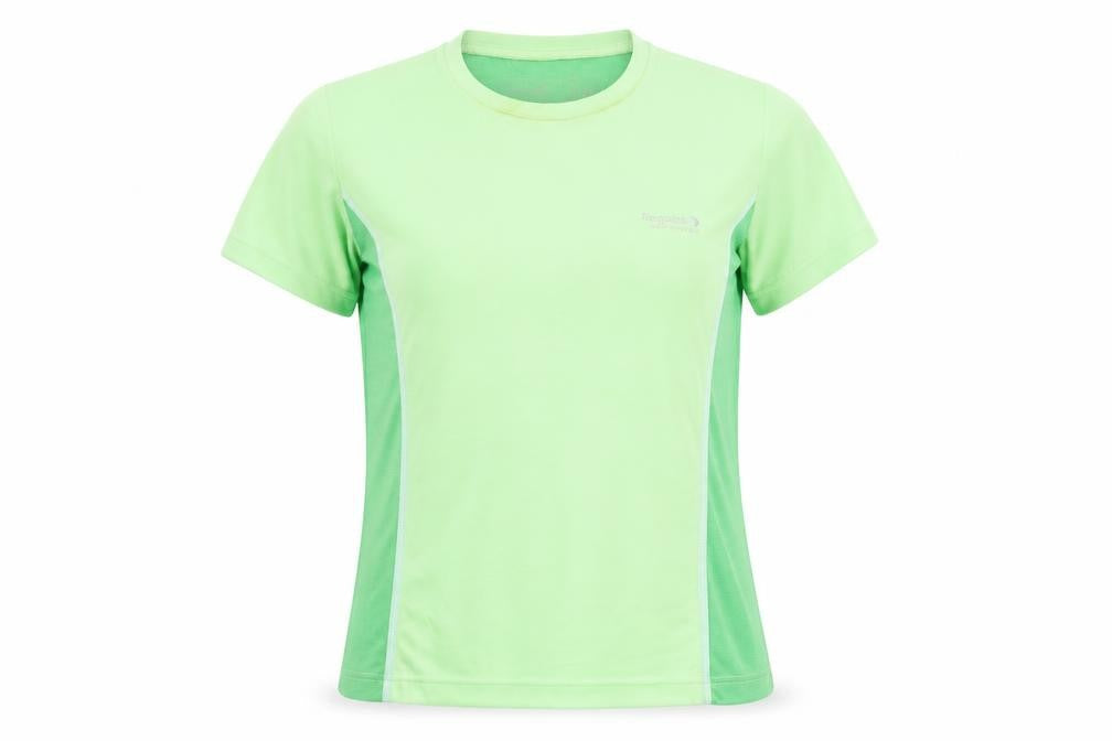 Womens UK Size 12 Regatta Green Basic T-Shirt