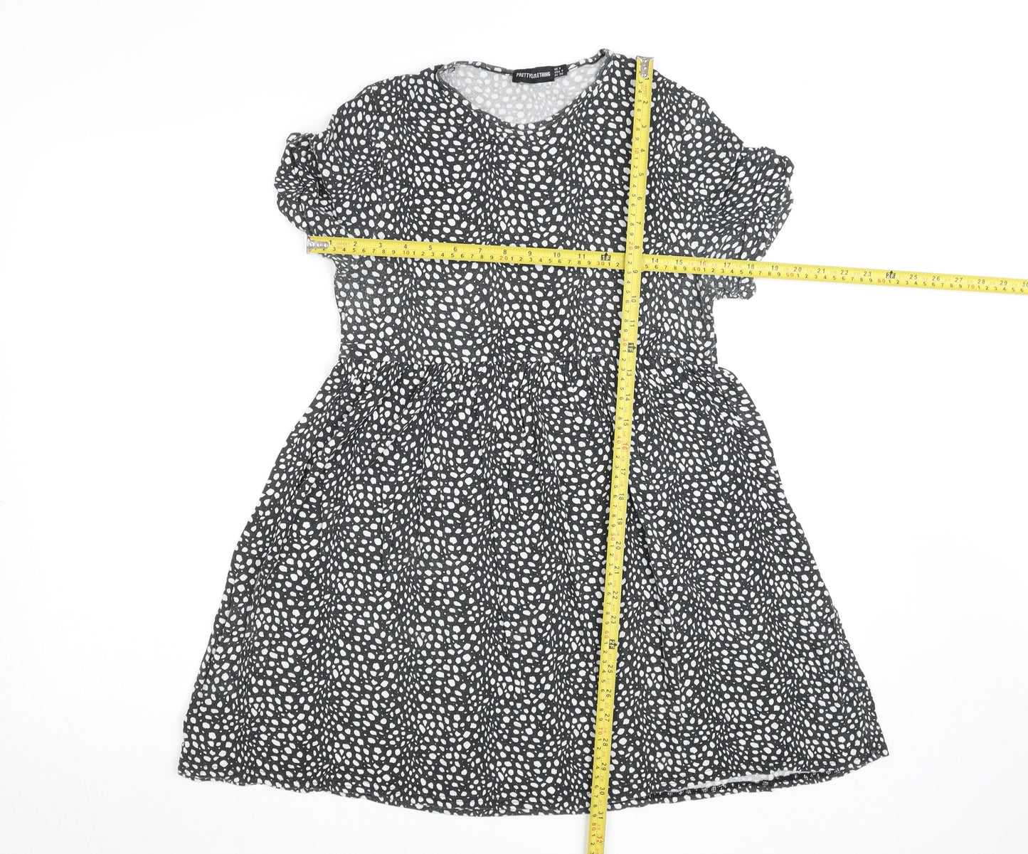 Womens UK Size 8 PRETTYLITTLETHING Skater Dress