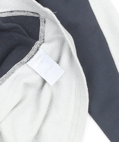 Technicals Women’s Grey 1/4 Zip Fleece Pullover Top Size 10