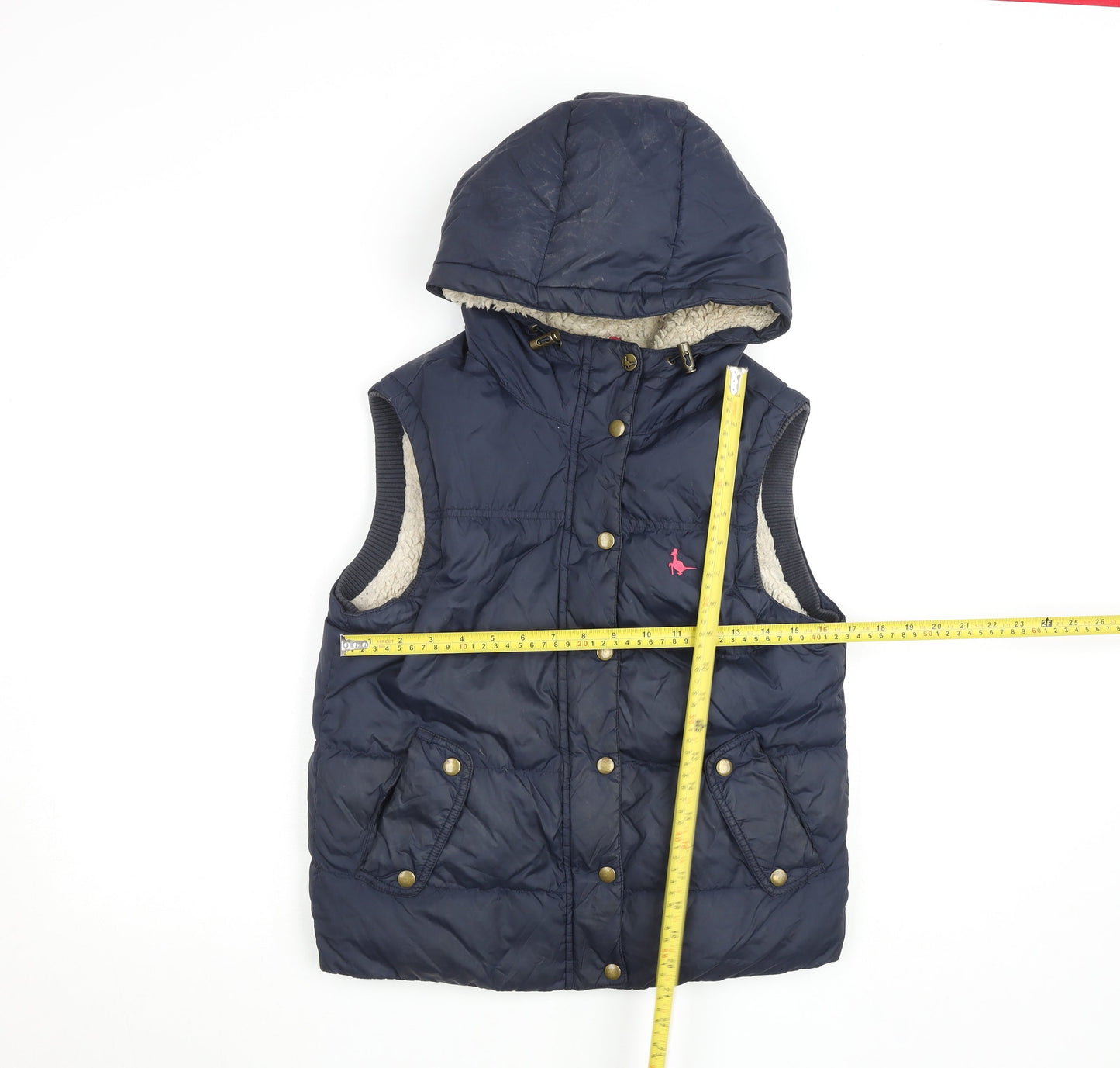Womens UK Size 10 Jack Wills Blue Puffer Jacket