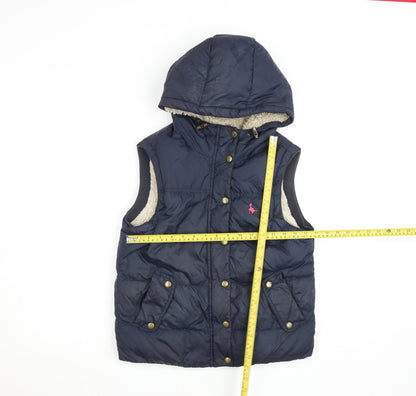 Womens UK Size 10 Jack Wills Blue Puffer Jacket