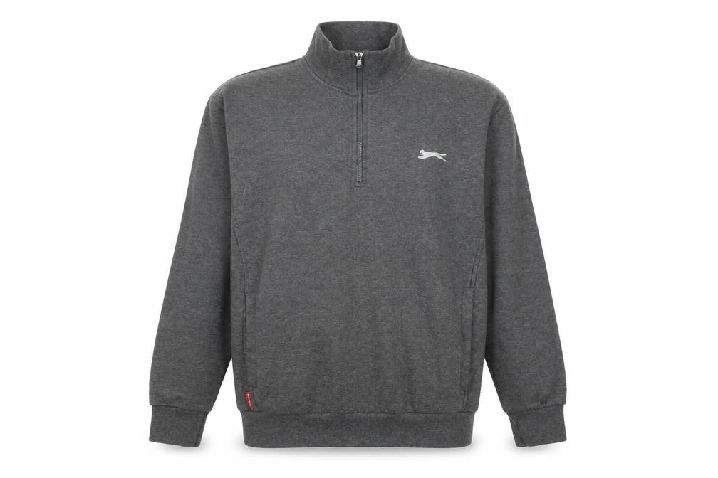 Mens UK Size M Slazenger Grey Pullover Sweatshirt
