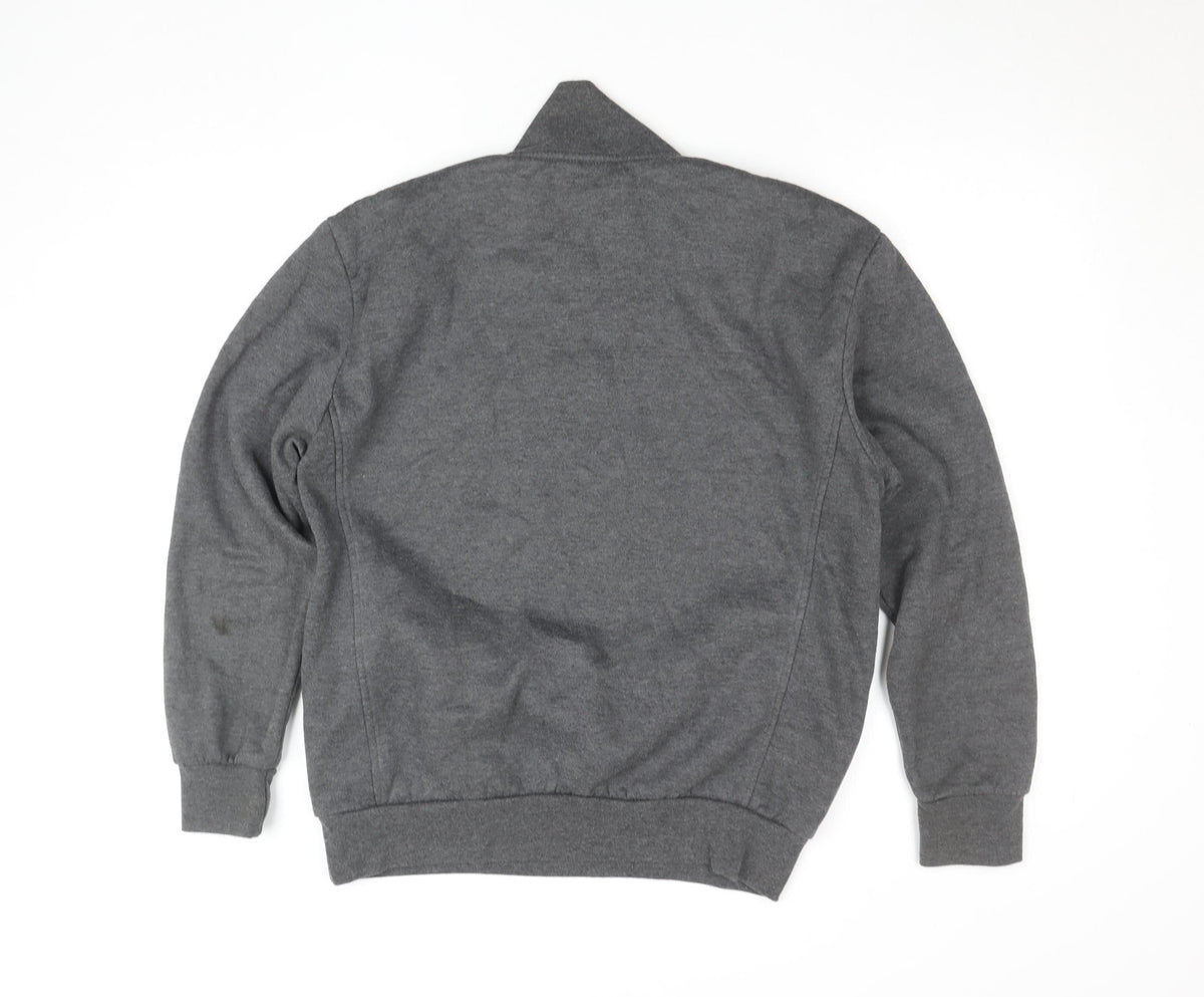Mens UK Size M Slazenger Grey Pullover Sweatshirt