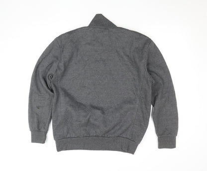 Mens UK Size M Slazenger Grey Pullover Sweatshirt