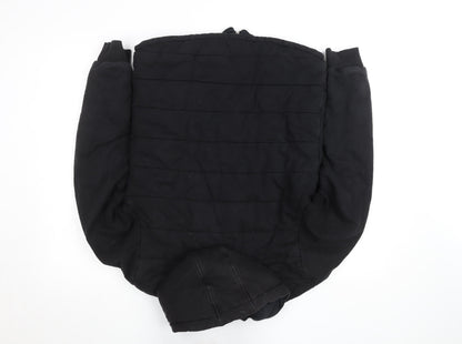 Mens UK Size L Divided Black Bomber Jacket