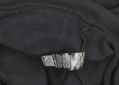 Mens UK Size S ASOS DESIGN Black Pullover Hoodie