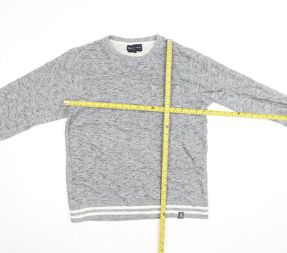 Mens UK Size M Shore Leave Grey Pullover Sweatshirt