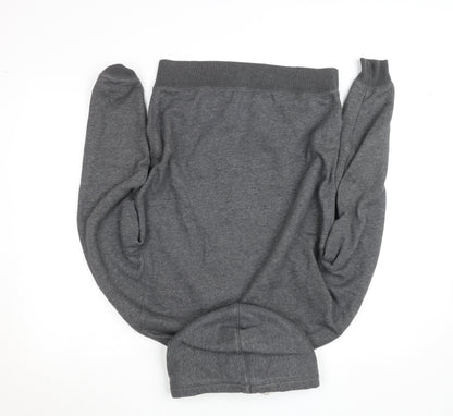 Mens UK Size S Jack Wills Grey Pullover Hoodie
