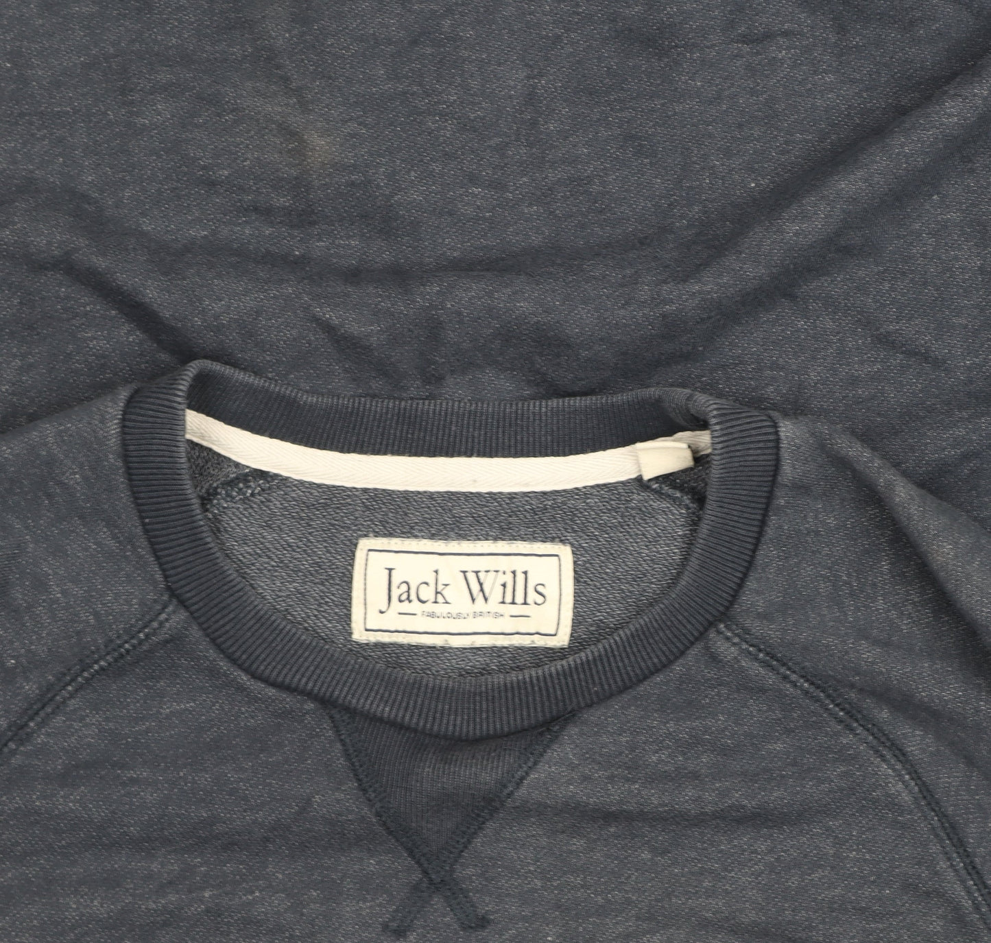 Womens UK Size M Jack Wills Blue Pullover Sweatshirt