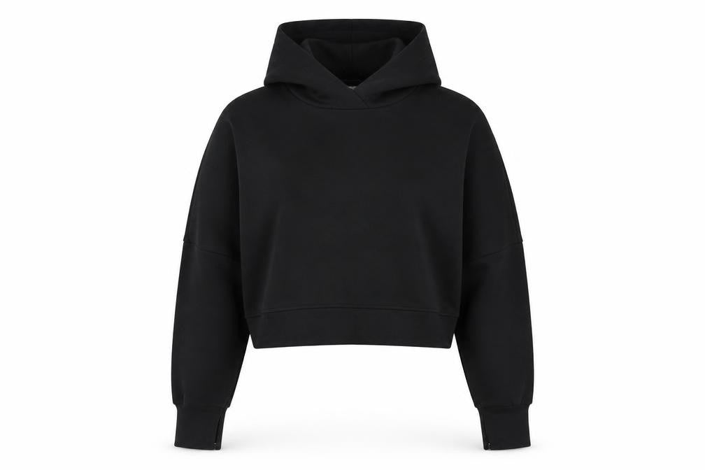 Womens UK Size L adidas Black Pullover Hoodie