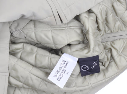 Aldon Men's Beige L Basic Polyester Full Zip Lined Jacket