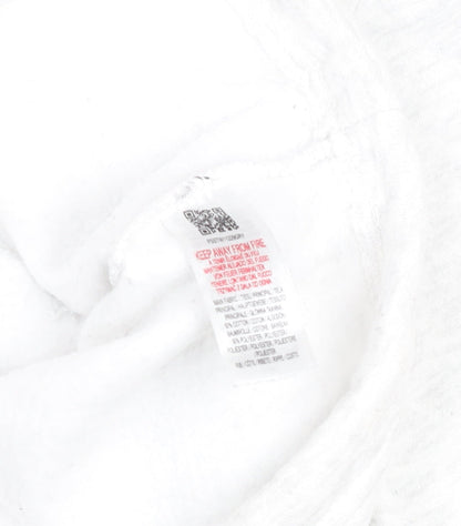 Womens UK Size 10 Pink Soda Sport White Pullover Sweatshirt