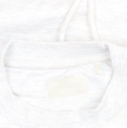 Womens UK Size 10 Pink Soda Sport White Pullover Sweatshirt
