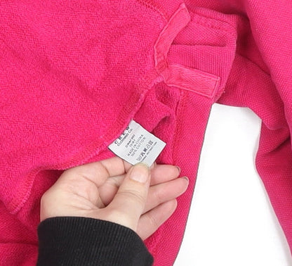 Womens UK Size 6 Crew Clothing Co Pink Pullover Sweatshirt