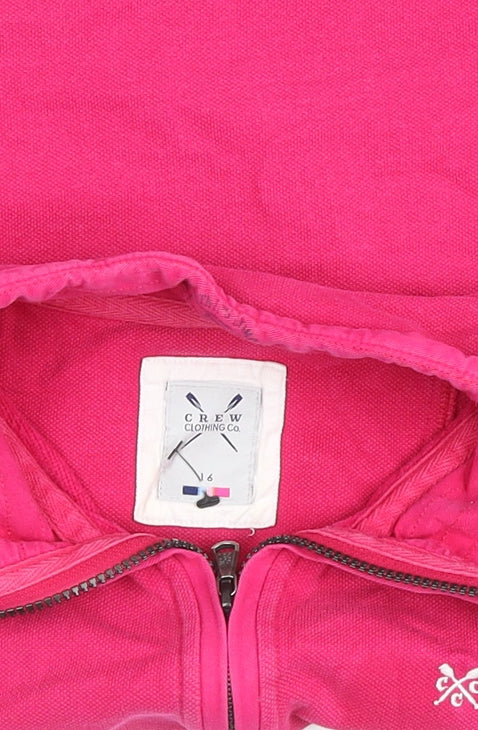 Womens UK Size 6 Crew Clothing Co Pink Pullover Sweatshirt
