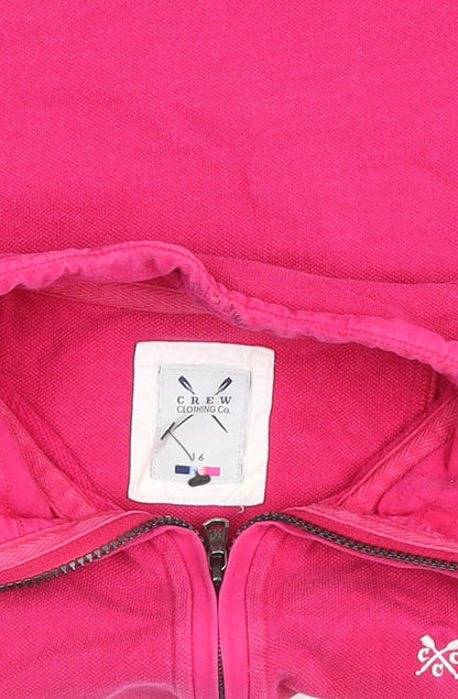 Womens UK Size 6 Crew Clothing Co Pink Pullover Sweatshirt