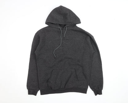 Mens UK Size S PRETTYLITTLETHING Grey Pullover Hoodie