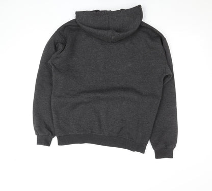 Mens UK Size S PRETTYLITTLETHING Grey Pullover Hoodie