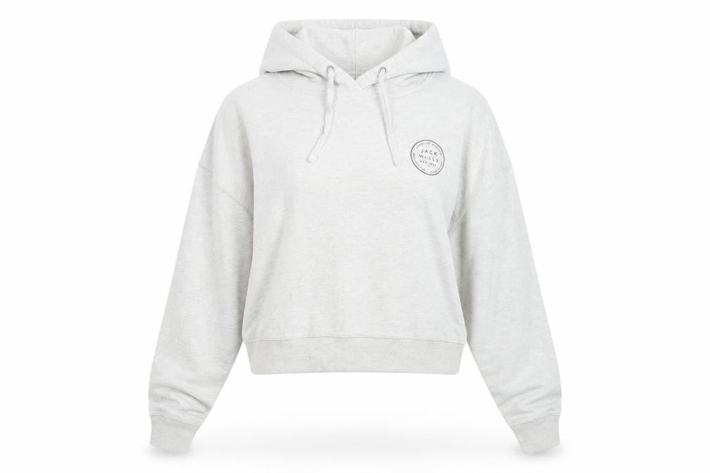 Womens UK Size 6 Jack Wills Grey Pullover Hoodie
