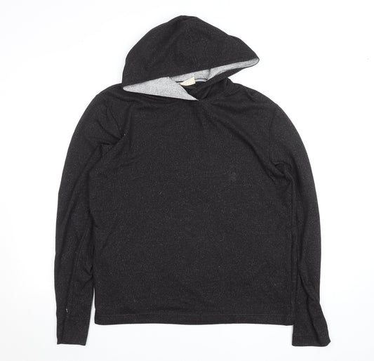 Mens UK Size M Marks and Spencer Grey Pullover Hoodie