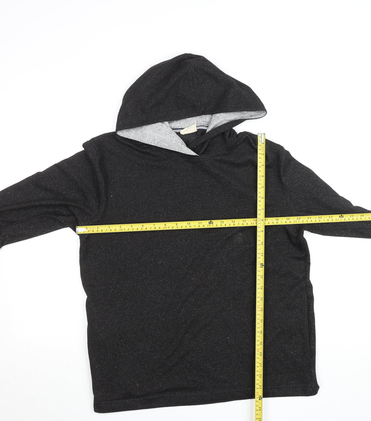 Mens UK Size M Marks and Spencer Grey Pullover Hoodie
