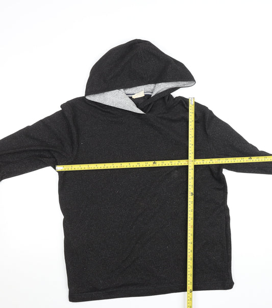 Mens UK Size M Marks and Spencer Grey Pullover Hoodie