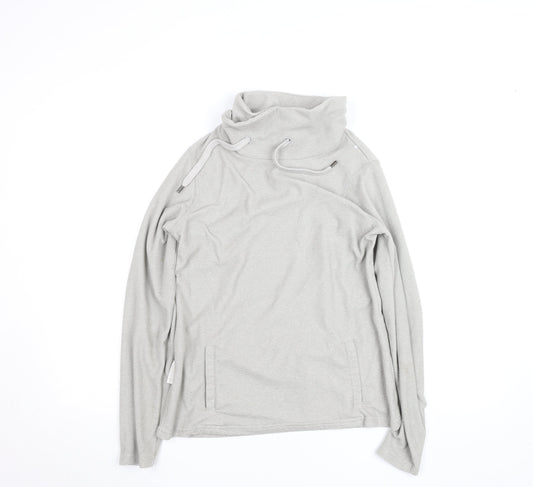 Womens UK Size 10 Mountain Warehouse Grey Pullover Hoodie