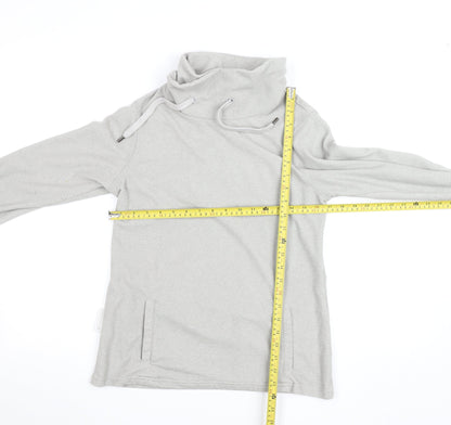 Womens UK Size 10 Mountain Warehouse Grey Pullover Hoodie