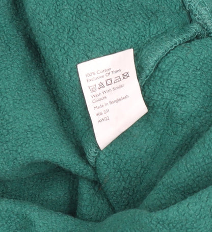 Womens UK Size S John Lewis Green Pullover Sweatshirt
