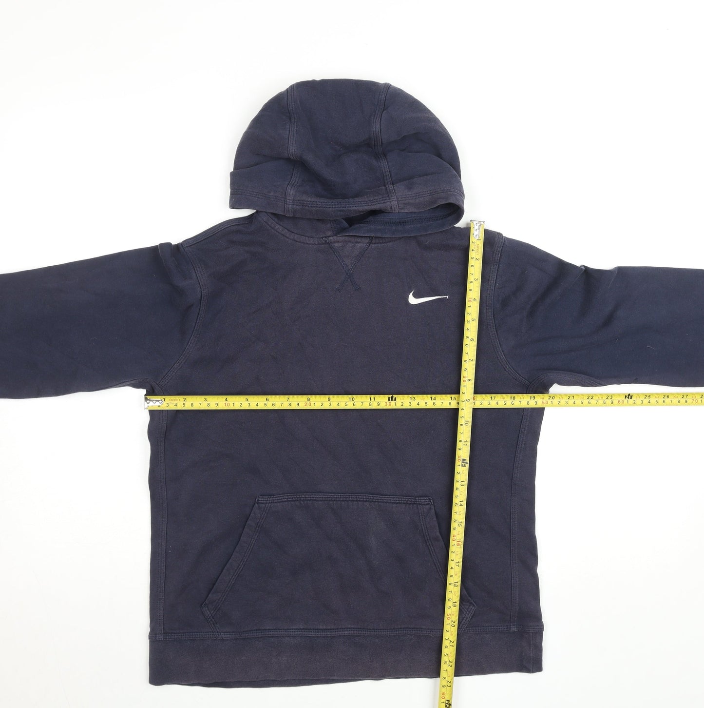 Teens UK Size XL Nike Blue Pullover Hoodie