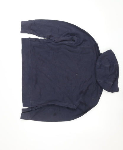 Teens UK Size XL Nike Blue Pullover Hoodie