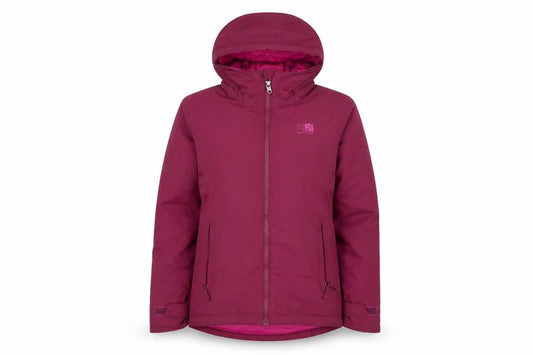 Karrimor Teens Pink Hooded Puffer Jacket Size 12 Winter Coat