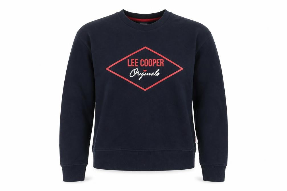 Womens UK Size 10 Lee Cooper Blue Pullover Sweatshirt