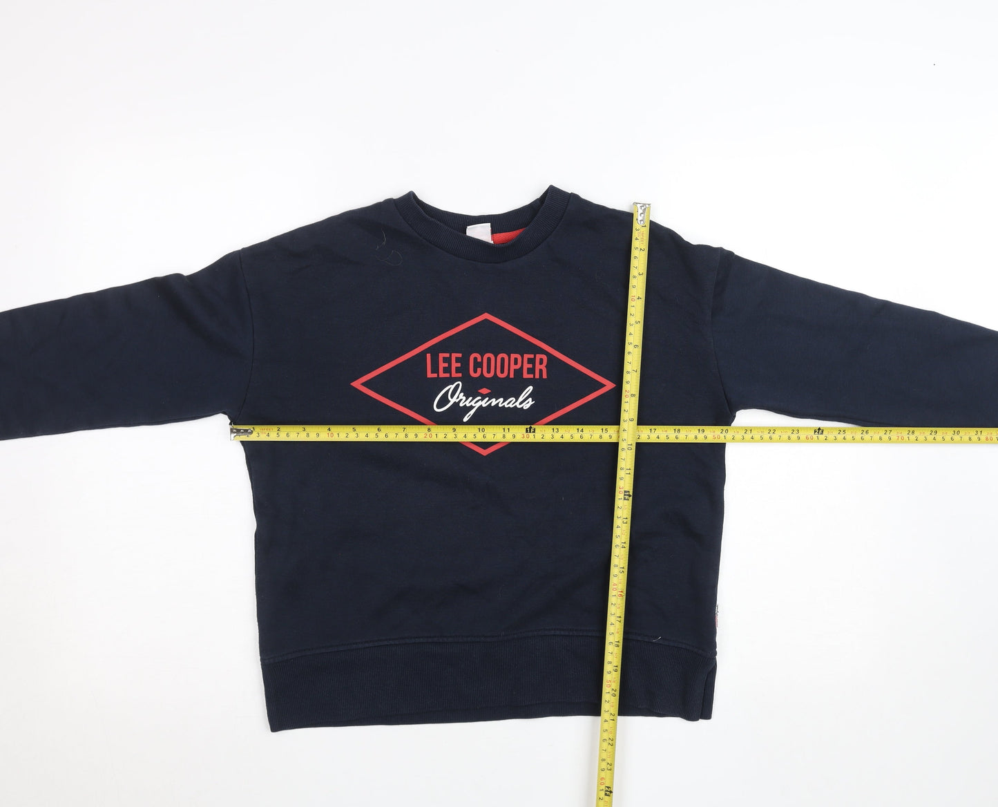 Womens UK Size 10 Lee Cooper Blue Pullover Sweatshirt