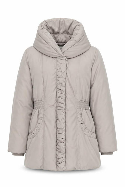 Womens UK Size M Monsoon Beige Puffer Jacket