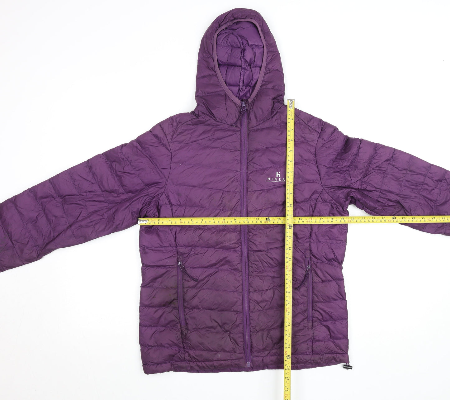 Womens UK Size 10 Hi Gear Purple Puffer Jacket