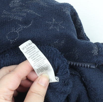 Nutmeg Boys Blue Harry Potter Hooded Fleece Onesie 7-8 Years