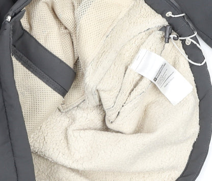 Mountain Warehouse Women Black Softshell Hooded Jacket UK 18