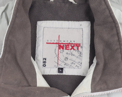 Mens UK Size L NEXT Grey Basic Jacket
