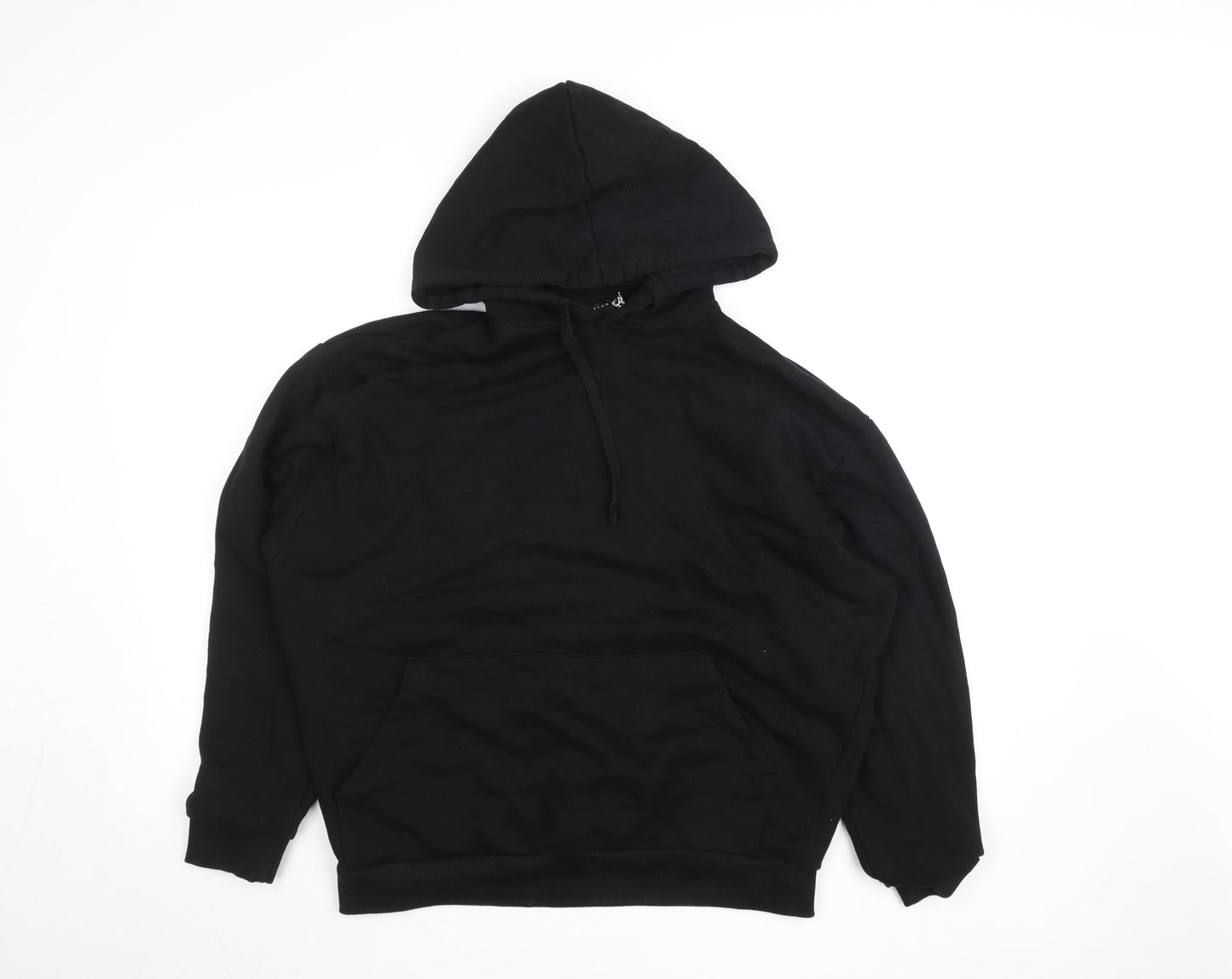 Mens UK Size S ASOS Black Pullover Hoodie
