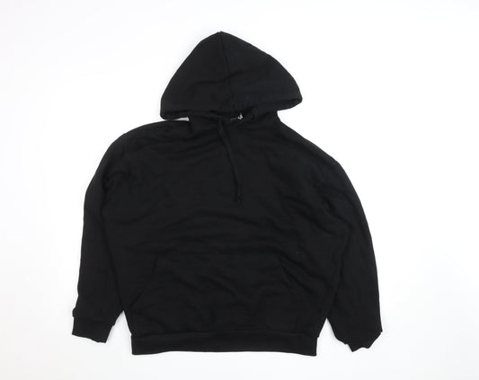 Mens UK Size S ASOS Black Pullover Hoodie