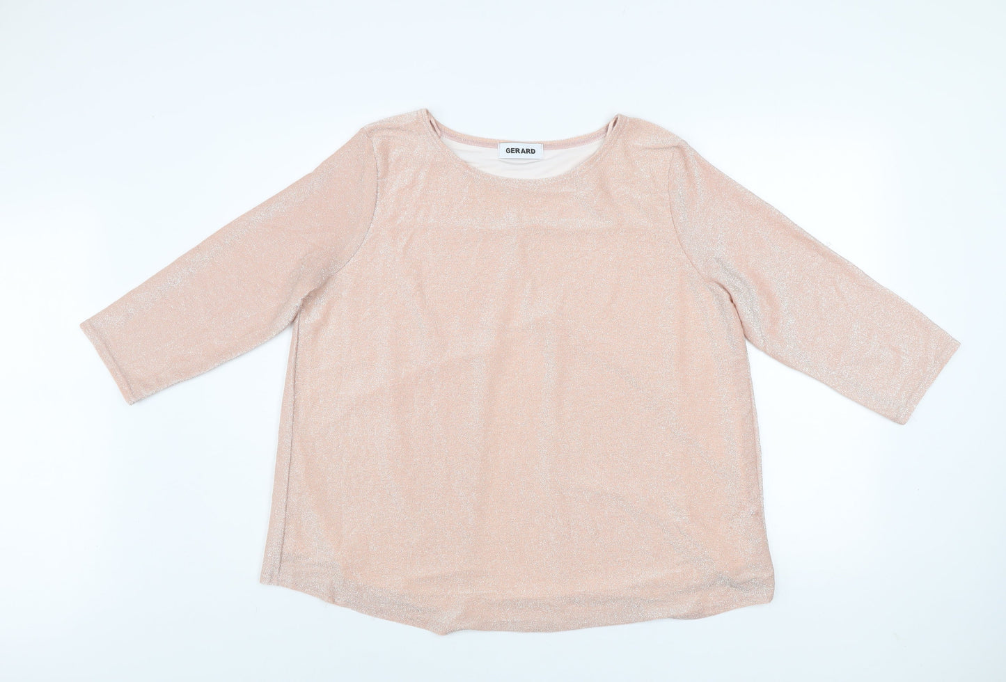 Womens UK Size 18 Gerard Pink Basic Blouse