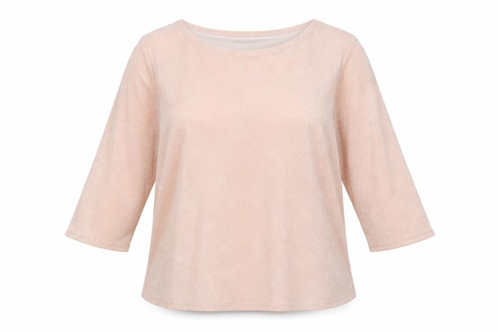 Womens UK Size 18 Gerard Pink Basic Blouse