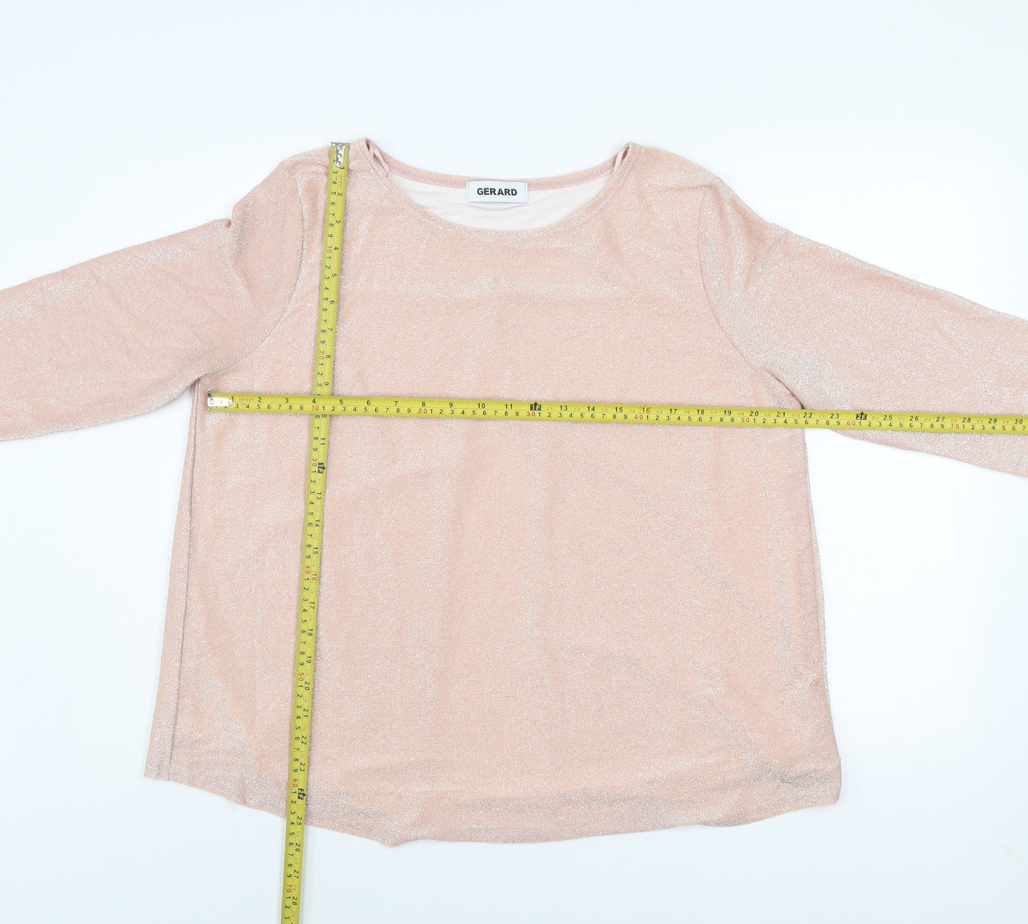 Womens UK Size 18 Gerard Pink Basic Blouse