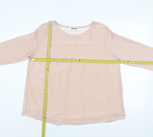 Womens UK Size 18 Gerard Pink Basic Blouse