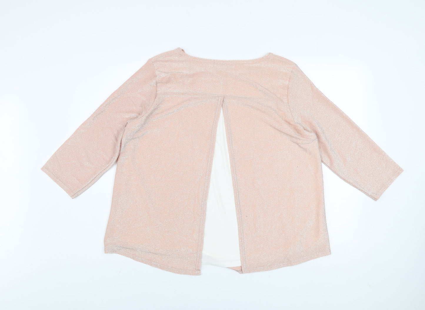 Womens UK Size 18 Gerard Pink Basic Blouse
