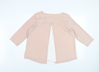 Womens UK Size 18 Gerard Pink Basic Blouse