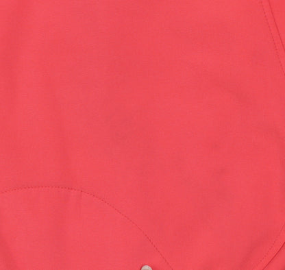 Calvin Klein Women’s Red Softshell Hooded Jacket Size L