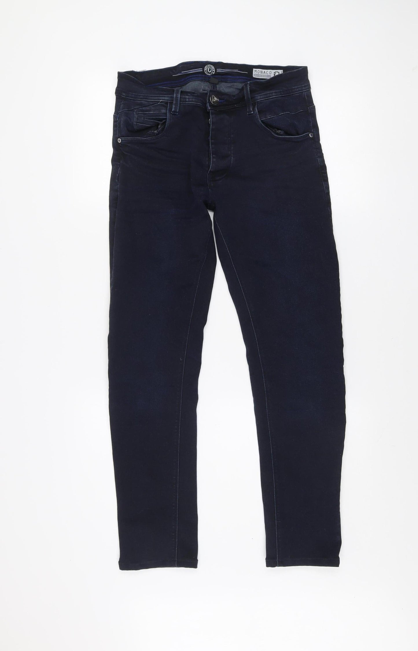 Mens UK Size 30R Rolla Coaster Slim Fit Skinny Blue Jeans