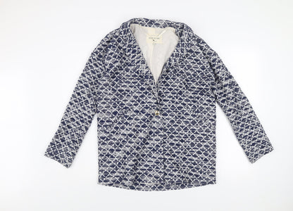 Womens UK Size 8 River Island Blue Blazer